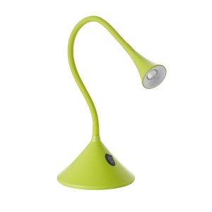  Lampe de bureau LED flexible CALA vert anis à poser