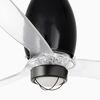 ETERFAN M – Ventilateur de plafond noir brillant avec LED 16W 3000°K