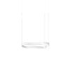 Ideal Lux Waves-1 SP blanc - Suspension LED forme ondulée 94 cm blanc mat