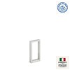 Borne rectangulaire profil aluminium IP66 ARKE 400 en gris clair RAL7044 