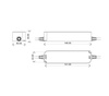 Transformateur prim. 220V 50hz second. 24V 1.67A DC IP67