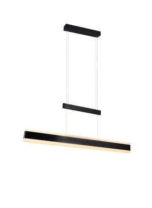 Suspension ARCOLA LED Noir Mat L97-152cm Étirable Tactile - 331210332