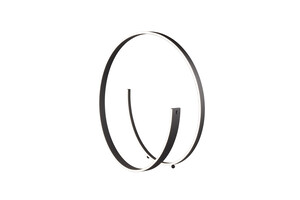 Lampadaire CINARDI LED Noir Mat Ø75cm - 446110132