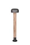 Potelet extérieur FRASER TrioLighting anthracite bois – lumière 360° IP54