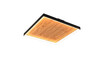 Plafonnier LED TRIO KALEA 355510130 en métal et bois naturel avcec SwitchDimmer