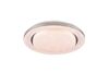 Plafonnier LED grand rond blanc ATRIA