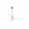 ETERFAN M – Ventilateur de plafond transparent avec LED 16W 3000°K