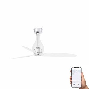 MINI ETERFAN – Ventilateur de plafond transparent WiZ connecté avec moteur DC