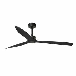 Ventilateur de plafond Just FAN XL noir mat avec télécommande
