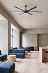 Ventilateur de plafond Rotterdam 20 XL noir avec télécommande
