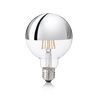 Globe 95 mm calotte argentée IdealLux – 8 W E27 – 3000 K