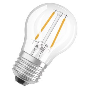 Sphérique claire filament LED 2.5W 827 E27 Ledvance