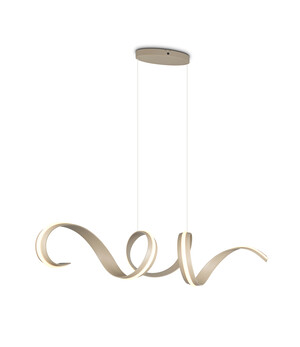 Suspension CISENNA LED Beige Chaud L160cm - 336119143