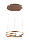 Suspension Trio Marnie 344110165 - LED 68 W dimmable - café