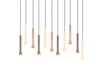 Suspension LED Trio Fiato 352011117 – 11 lumières dimmables au design moderne