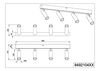 Barre à 4 spots AMBALA – Éclairage LED design et orientable