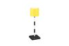Lampe à poser tactile rechargeable 1.5W FERNANDEZ finition Jaune pas.