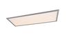 Plafonnier Led rectangle couleur titane ALPHA TrioLighting