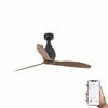 MINI ETERFAN – Ventilateur de plafond noir-noyer WiZ connecté avec moteur DC