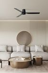 Ventilateur de plafond PUNT TUB noir – Silencieux, connecté et performant