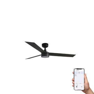 CRUISER L – Ventilateur plafond design 132 cm LED, app WIZ et télécommande