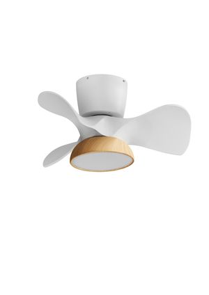 Ventilateur de plafond VIENA 3 pâles finition blanc mat