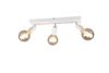 Barre 3 spots blanc mat VANNES de Triolighting