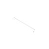 Tige rallonge 90cms blanc pour ventilateur