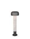 Borne extérieure FRASER TrioLighting anthracite béton – lumière 360° IP54