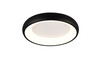 Plafonnier LED Trio Cardona 649614532 - 29 W dimmable - noir mat