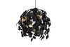 Lustre feuilles noires et or LEAVY de Triolighting