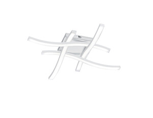 Plafonnier ROUTE Blanc Mat 4 Lumières LED 3000K - R62474131