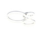 Plafonnier LED MOVA 3 Anneaux Chrome 32W 4200lm 4000K - R63293106