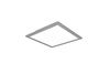 Plafonnier Led petit carré couleur titane GAMMA TrioLighting