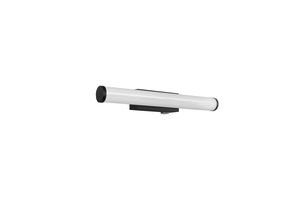 Tube Led noir mat avec interrupteur pour Salle de bain IP44 MATTIMO