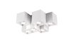 Plafonnier FERNANDO blanc mat 6 cubes de Triolighting