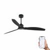 JUST FAN – Ventilateur plafond design industriel avec gestion WiZ Smart
