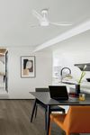 VVentilateur de Plafond POLARIS L LED Blanc – Silencieux, Économique, Connecté WIz