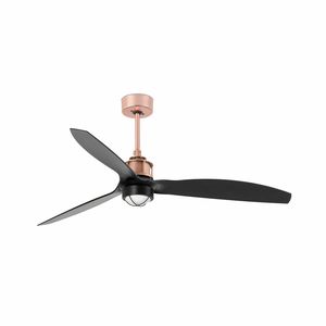 JUST FAN – Ventilateur plafond design industriel avec LED 16W