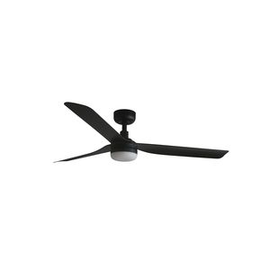 Ventilateur de Plafond PUNT noir avec Éclairage LED – Silence, Économie et Confort Toute l’Année