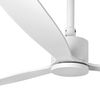 AMELIA ventilateur plafond design blanc – connecté WIZ, télécommande, 6 vitesses, pour pièces 17–28 m²