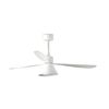 AMELIA CONE LED ventilateur plafond design blanc – télécommande, 6 vitesses, pour pièces 17–28 m²