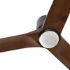 Ventilateur de Plafond HEYWOOD TUB L –Faro– Bois foncé, LED DC Silencieux, Télécommande