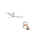 CRUISER L – Ventilateur plafond design 132 cm LED, app Tuya et télécommande
