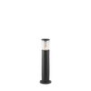 Potelet ou mini lampadaire de jardin TRONCO finition Noir mat 