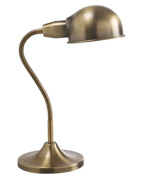Lampe de bureau finition bronze E27 série PEP