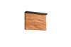 Applique murale LED TRIO KALEA 255510130 - Rectangulaire, métal et bois naturel