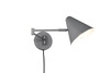 Applique TRIO COSIMA 263970142 - Anthracite, orientable, bras articulé, système FlexConnect