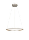 Suspension LED TRIO AMADOR 331019107 - Forme ronde, Nickel Mat, 48 W, CCT et hauteur réglable