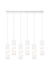 STREAM Suspension 6xGU10 metal blanc mat ref. 364000631